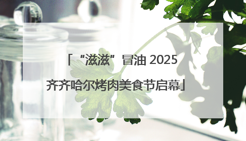 “滋滋”冒油 2025齐齐哈尔烤肉美食节启幕