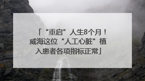“重启”人生8个月！威海这位“人工心脏”植入患者各项指标正常