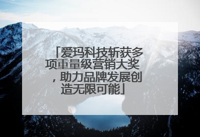 爱玛科技斩获多项重量级营销大奖，助力品牌发展创造无限可能