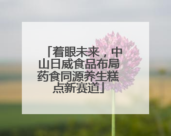 着眼未来，中山日威食品布局药食同源养生糕点新赛道