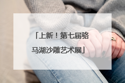 上新！第七届骆马湖沙雕艺术展