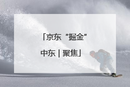 京东“掘金”中东｜聚焦