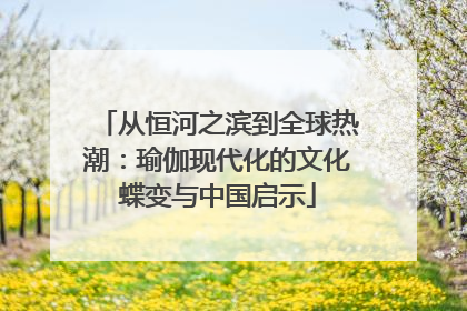 从恒河之滨到全球热潮：瑜伽现代化的文化蝶变与中国启示