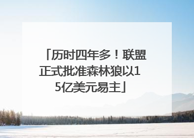 历时四年多！联盟正式批准森林狼以15亿美元易主