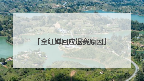 全红婵回应退赛原因