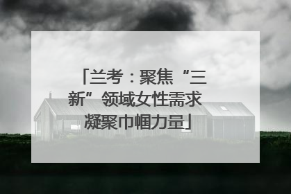 兰考：聚焦“三新”领域女性需求 凝聚巾帼力量