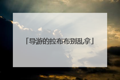 导游的拉布布别乱拿