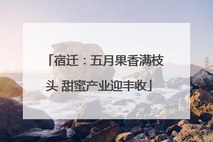 宿迁：五月果香满枝头 甜蜜产业迎丰收