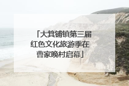 大箕铺镇第三届红色文化旅游季在曹家晚村启幕