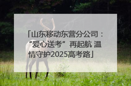山东移动东营分公司：“爱心送考”再起航 温情守护2025高考路