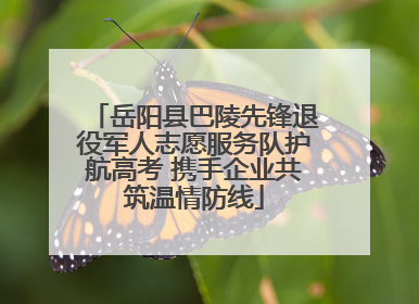 岳阳县巴陵先锋退役军人志愿服务队护航高考 携手企业共筑温情防线