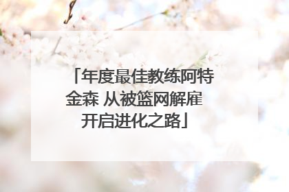 年度最佳教练阿特金森 从被篮网解雇开启进化之路