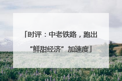 时评：中老铁路，跑出“鲜甜经济”加速度