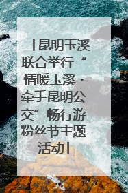 昆明玉溪联合举行“情暖玉溪・牵手昆明公交”畅行游粉丝节主题活动