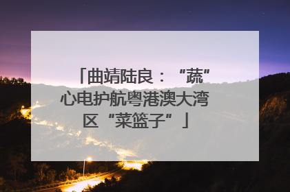 曲靖陆良：“蔬”心电护航粤港澳大湾区“菜篮子”