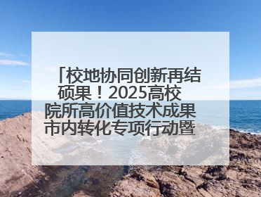 校地协同创新再结硕果！2025高校院所高价值技术成果市内转化专项行动暨技术成果项目路演对接会举办