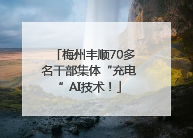 梅州丰顺70多名干部集体“充电”AI技术！