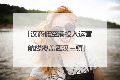 汉商低空港投入运营 航线覆盖武汉三镇