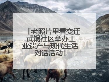 老照片里看变迁 武锅社区举办工业遗产与现代生活对话活动