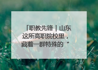 职教先锋｜山东这所高职院校里，藏着一群特殊的“时光修复师”
