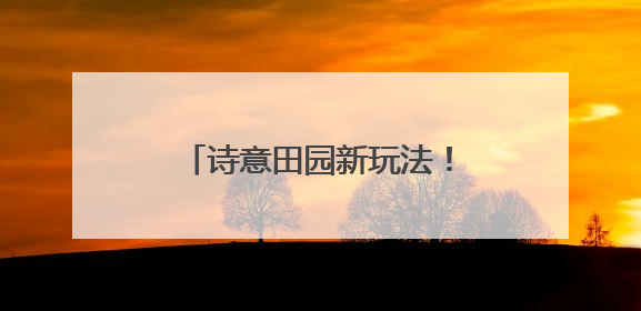 诗意田园新玩法！礼贤镇让生态林地变身惠民新乐园