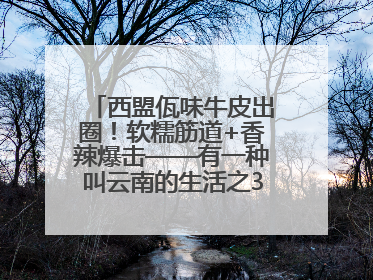 西盟佤味牛皮出圈！软糯筋道+香辣爆击——有一种叫云南的生活之365天