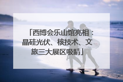 西博会乐山馆亮相：晶硅光伏、核技术、文旅三大展区吸睛