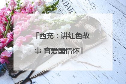 西充：讲红色故事 育爱国情怀