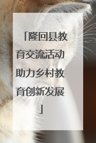 隆回县教育交流活动助力乡村教育创新发展